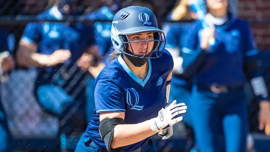 Sydney Tedim runs to first base