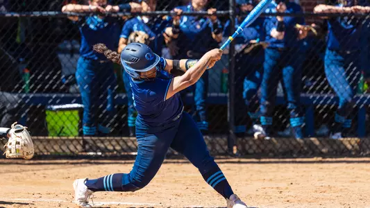 Kayla Thomas hits vs Monmouth