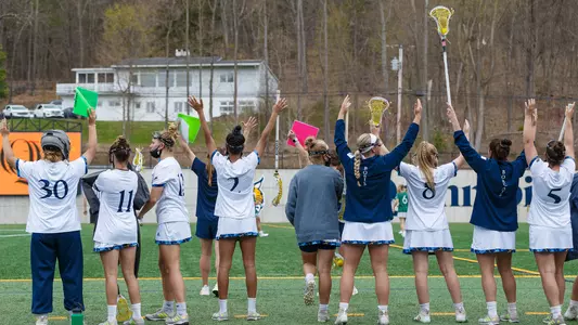 Women's Lacrosse Bench vs. Manhattan