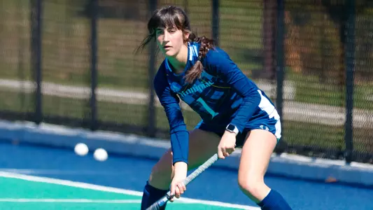 Amanda Funaro Receives Pass vs. Providence