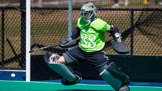 Mack Vorel Save in Warmups vs. Providence