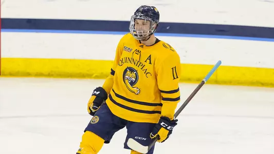 Wyatt Bongiovanni Celebrates Goal vs. Sacred Heart