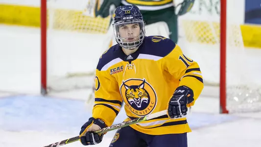 Ethan de Jong Screens Goalie vs. Clarkson