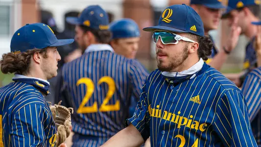 Matt DeRosa in Dugout vs. Siena