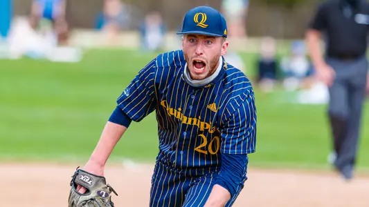 Colin Donnelly Celebrates vs. Siena
