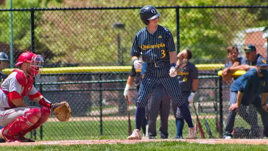 Derek Kasperzyk Readies to Bat vs. Marist