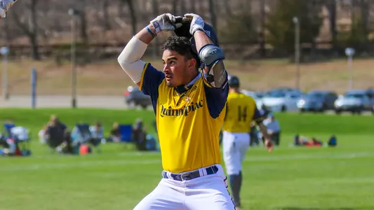 Andre Marrero Celebrates Home Run vs. Siena