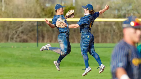 Kyle Maves and McGwire Tuffy Celebrate Win vs. Siena
