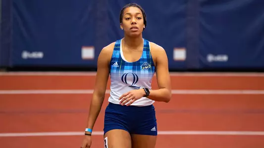 Symone Foster competes at Yale