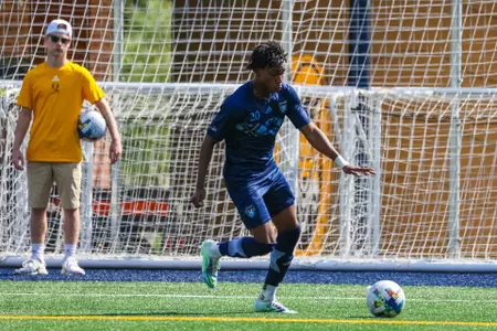 Budhai Dribbles The Ball