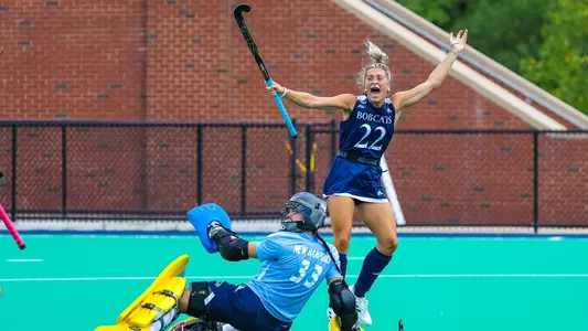 Lucia Pompeo celebrates a goal
