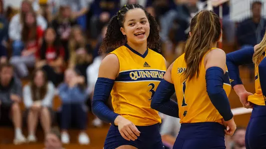 Alexandra Tennon smiles after a kill