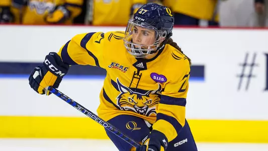 Maya Labad skates against Cornell