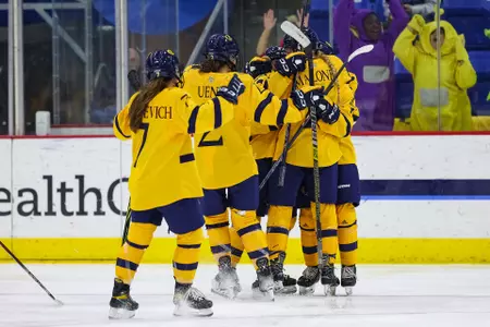 Bobcats Celebrate Goal vs BC