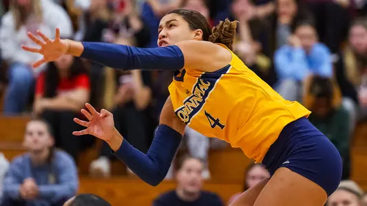 Alisa Mejia skies for a kill