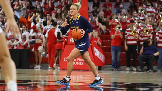 Rose Caverly sets up the play
