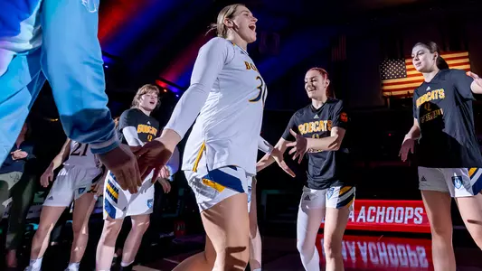 Mikala Morris introduced with starters
