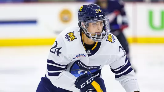 Sophie Urban skates against UCONN in Nutmeg Classic