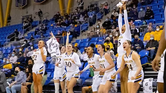 The bench celebrates a bucket