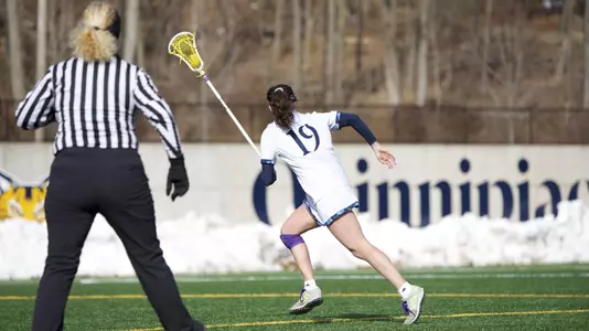 Kalie Moore in Midfield Against Boston University