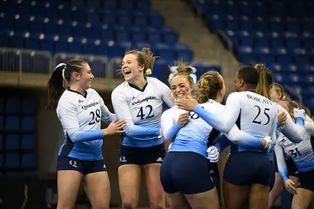 Acrobatics And Tumbling Celebrates Against Baylor