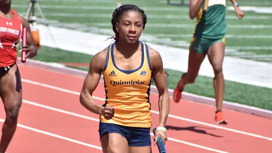 Aisha Gay competes at William & Mary
