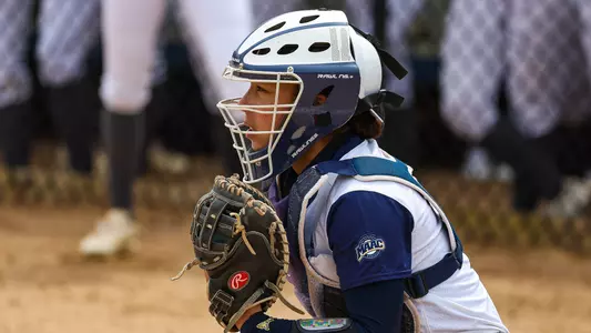 Kayla Jensen prepares for pitch