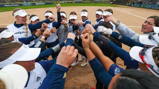 Softball cheers before first pitch