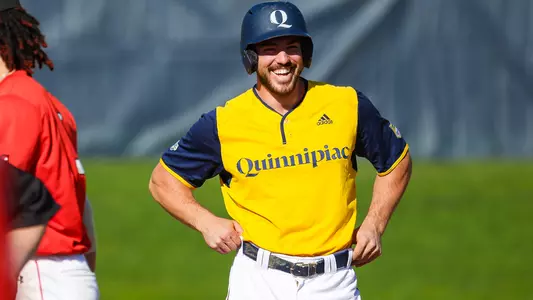 Sam LaChance on the bases