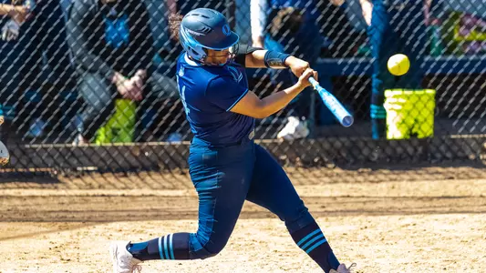 Kayla Thomas hits vs Monmouth