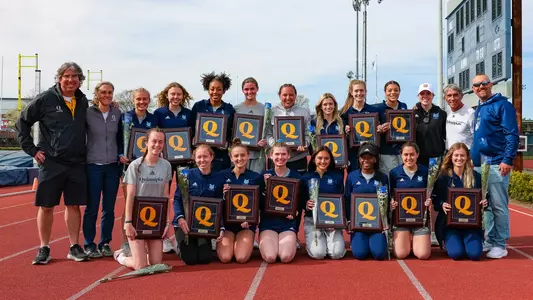 Track & Field Seniors at Yale