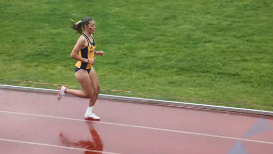 Alessandra Zaffina runs in the 3000m steeplechase