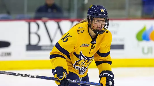 Shay Maloney skates against Cornell in the DIFD game