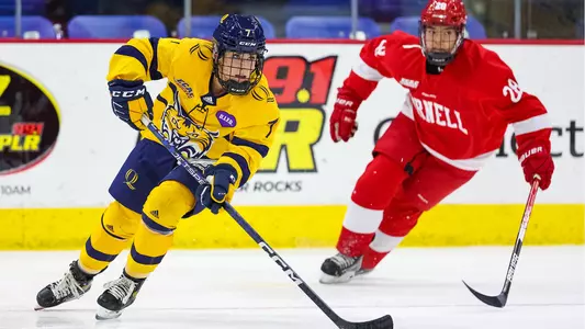Maddy Samoskevich skates against Cornell