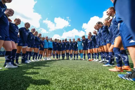 WSOC Team Huddle Pre-Game