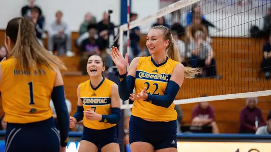 Lexi Morse celebrates a point