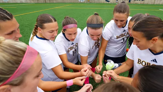 WSOC Team Huddle - Senior Day