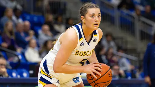 Paige Girardi sizes up the defender