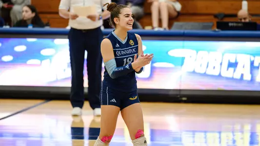 Damla Gunes celebrates a point