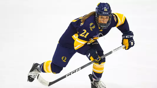 Kate Villeneuve in a game versus Yale (11.25)