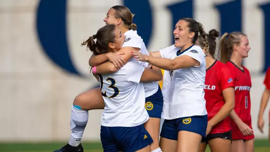 WSOC Celebration after Chochol Goal (Nov. 5, 2023 in Hamden)