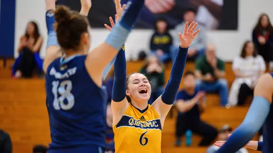 Fa'avae Kimsel Moe celebrates a point