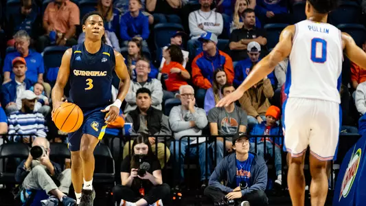 Images from the Quinnipiac Bobcats at Florida Gators mens’s basketball game on Saturday, December 30, 2023 at the Exactech Arena at the Stephen C. O'Connell Center in Gainesville, FL. Photo by Chris Watkins Photography.