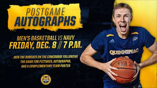 MBB vs. Navy Preview/Promo Items (12/8/2023 in Hamden)