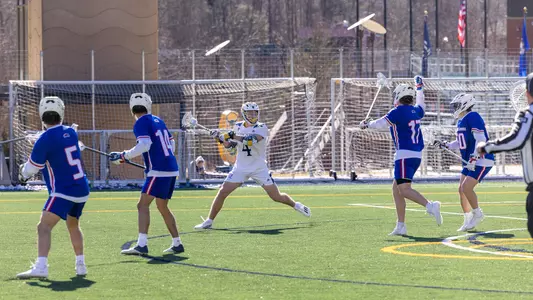 Justin Robbert on Feb. 11 in Hamden vs. UMass Lowell