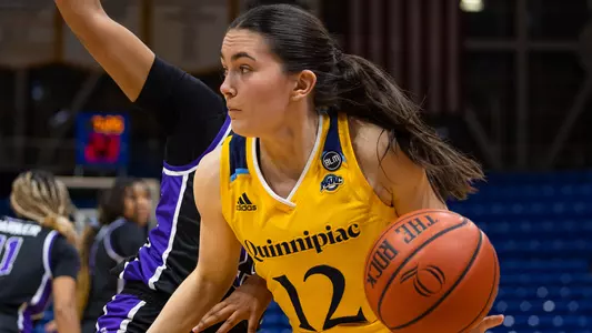 Ella O'Donnell attacks the basket