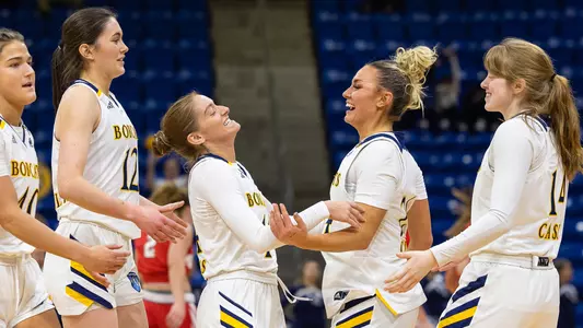 Team celebrates a score