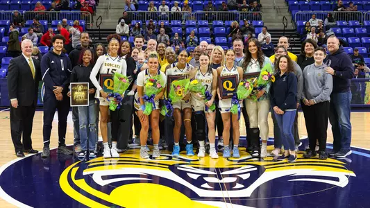 WBB Celebrates Senior Day