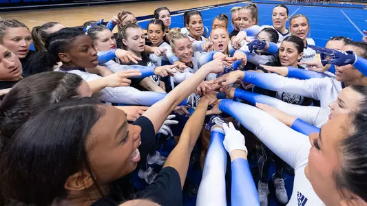 Acrobatics & Tumbling Huddle Shot in 2023 (M&T Bank Arena, Hamden)