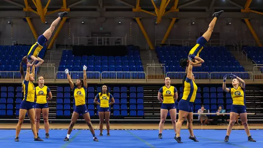 Acrobatics & Tumbling During Meet in Hamden (April 14 vs. Caldwell)